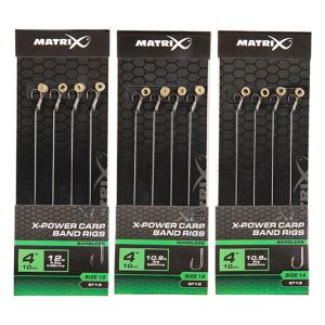 Matrix X8 XPower Carp 10cm Band Rigs