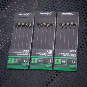 Matrix X8 XPower Carp 10cm Band Rigs - Image 3