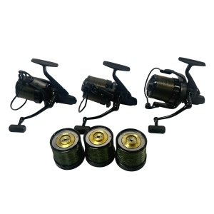 3x Daiwa Basia 45 SLD QD with Spare Spools  - I27 - PRE LOVED