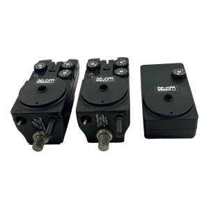 Alternative view of 2x Delkim Txi Mk1 Alarms With Receiver - F4 - PRE LOVED