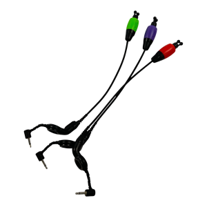 3x Fox Halo Dinky Bobbin Green Purple Red - A23 - PRE LOVED