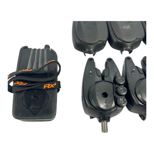 Alternative view of 3x Fox RX+ Alarms with Recevier - E15 - PRE LOVED