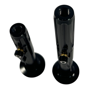 Alternative view of 2x Jag Stage Stands Black - A13 - PRE LOVED