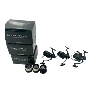 3x Shimano Ultegra 5500 XTC Ci4 with Spare Spools  - D  - PRE LOVED