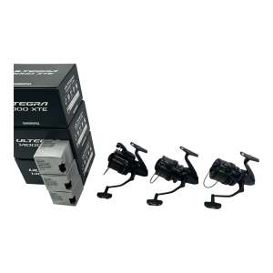 3x Shimano Ultegra XTE with Ice Washers And Spare Spools In Boxes - G  - PRE LOVED