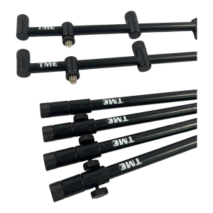 Alternative view of 2x Tmc 3 Rod Buzz Bars Black with 4 Sticks - B19 - PRE LOVED