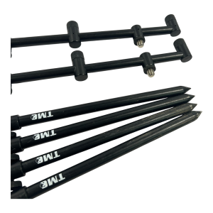 2x Tmc 3 Rod Buzz Bars Black with 4 Sticks - B19 - PRE LOVED - Image 3