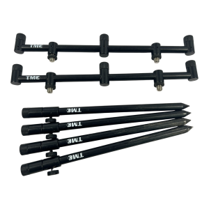 2x Tmc 3 Rod Buzz Bars Black with 4 Sticks - B19 - PRE LOVED - Image 4