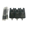 3x Delkim Ev Plus Alarms Green With Snags - I4 - PRE LOVED