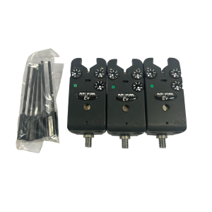 3x Delkim Ev Plus Alarms Green With Snags - I4 - PRE LOVED