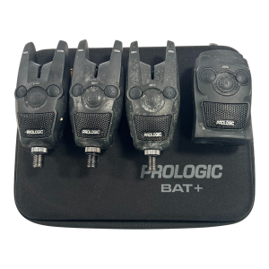 3x Prologic Bat+ Alarms with Receiver in Case - G8 - PRE LOVED