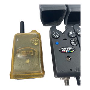 Alternative view of 3x Delkim Txi Plus Alarms And Receiver Blue - D6 - PRE LOVED